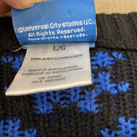 E.T. The Extra Terrestrial Ugly Christmas Sweater Knit AOP Size Large Universal - Picture 5 of 5